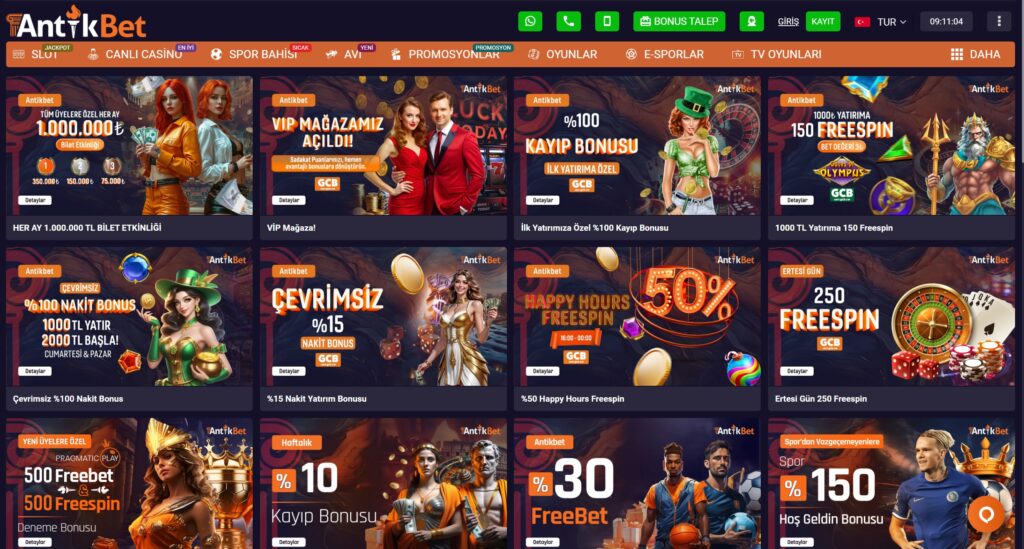 antikbet bonusları